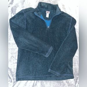 Men’s Large Falcon Point Blue/Navy 1/4 Zip Pullover